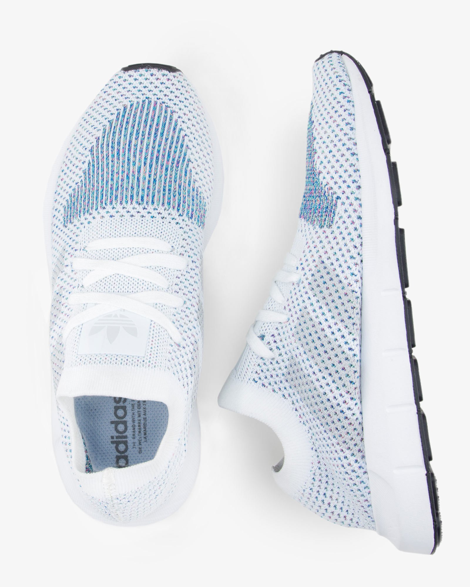 کتانی جورابی سفید مردانه - سفید - بالا