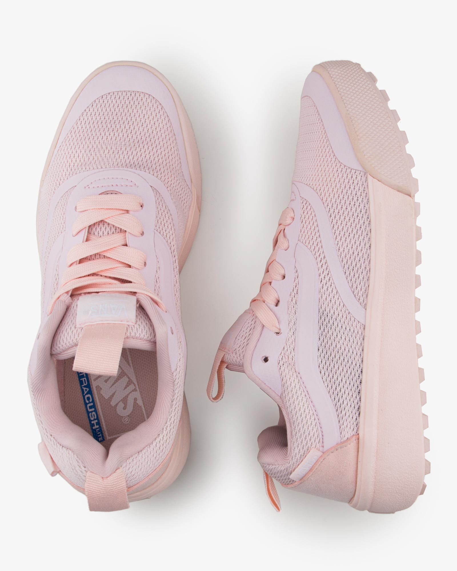 کفش اسپرت صورتی زنانه - هلویی- بالا