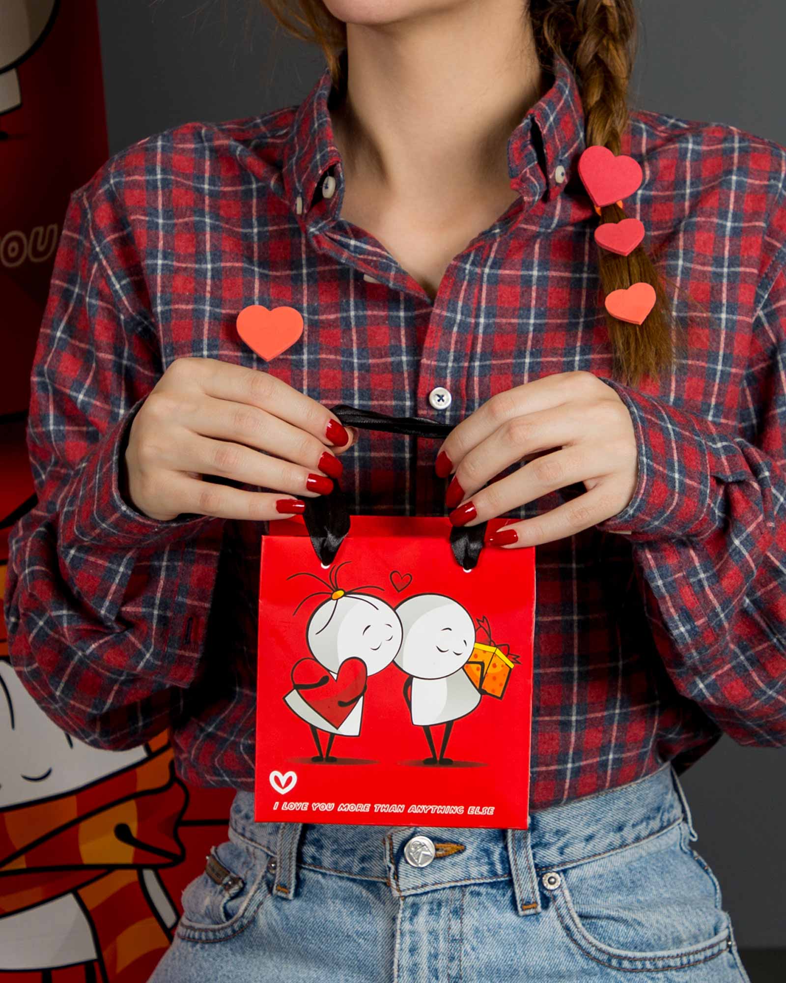 پاکت هدیه کوچک ولنتاین