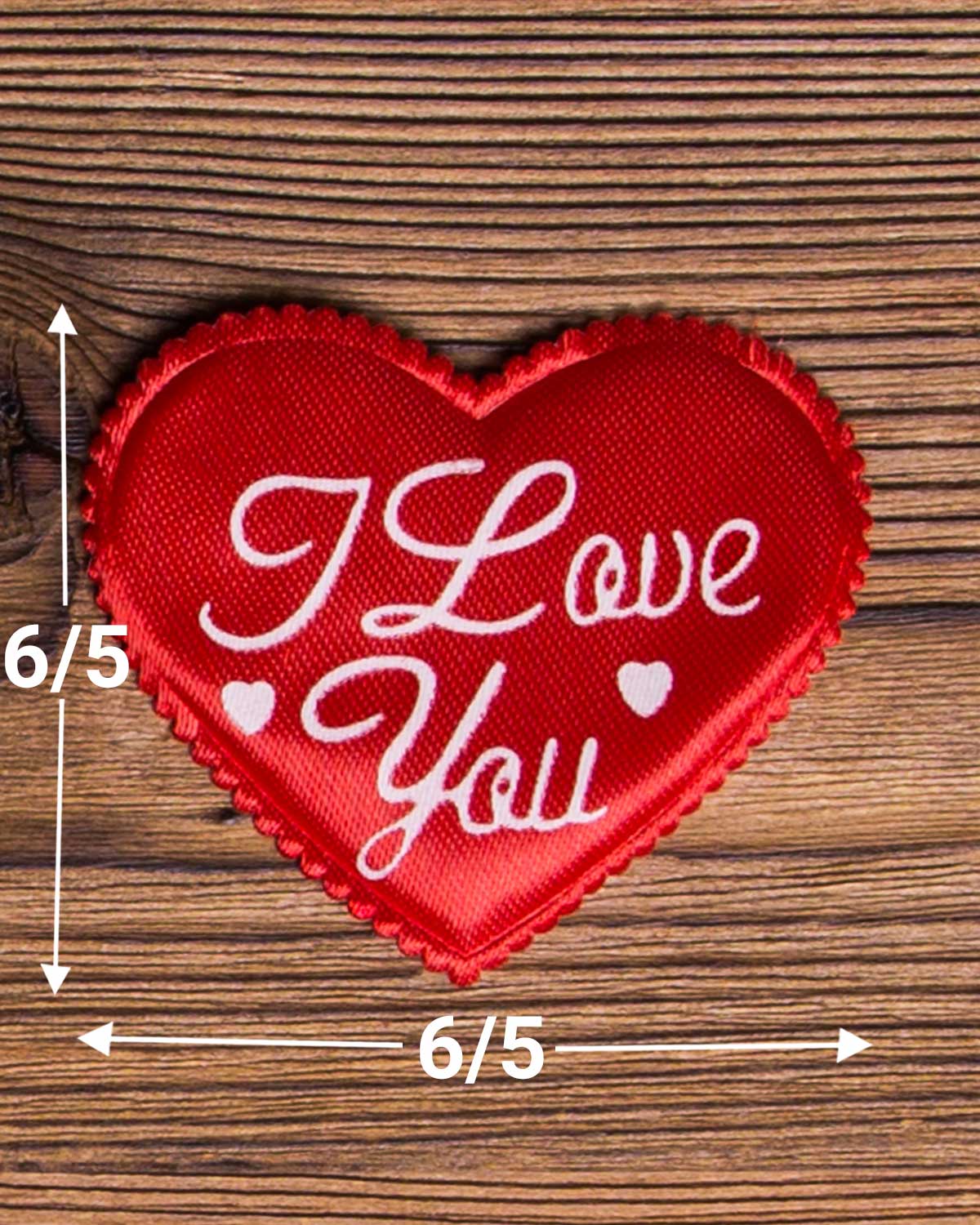 گیفت قلب ولنتاین - قرمز - ابعاد