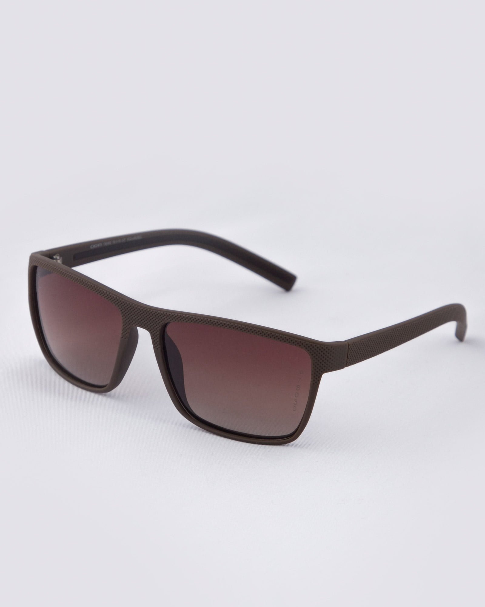 عینک آفتابی طبی مردانه - قهوه ای - مایل