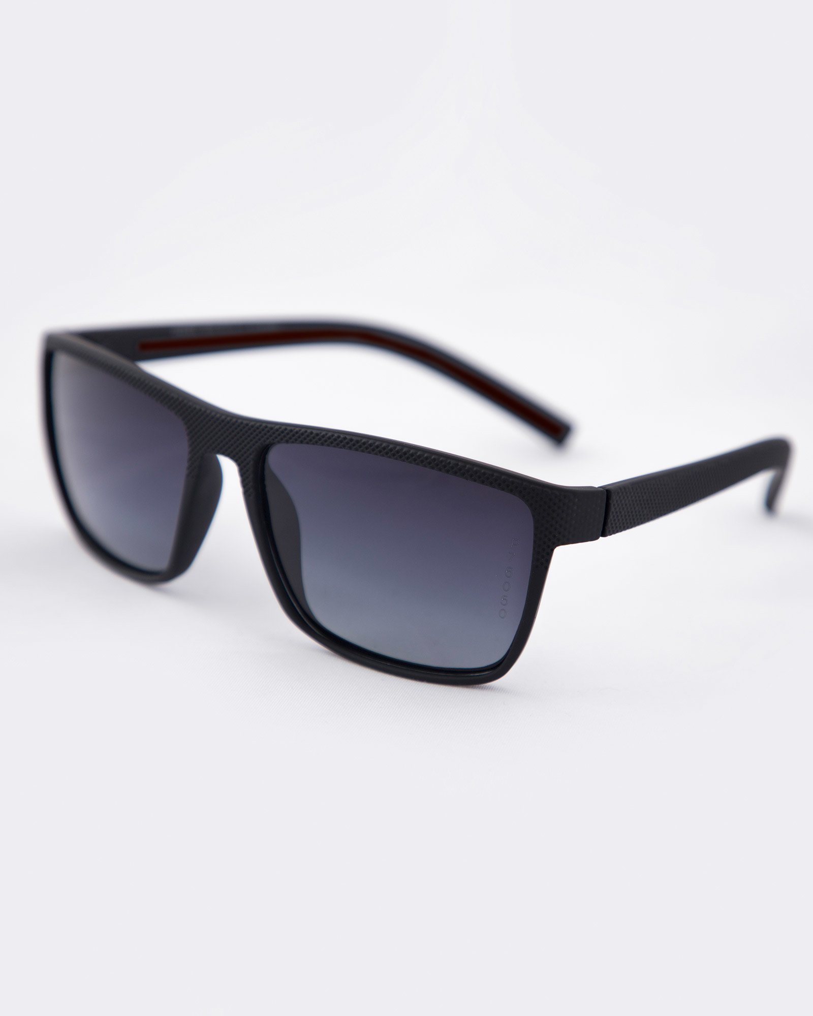 عینک آفتابی طبی مردانه مشکی - قرمز - سه رخ