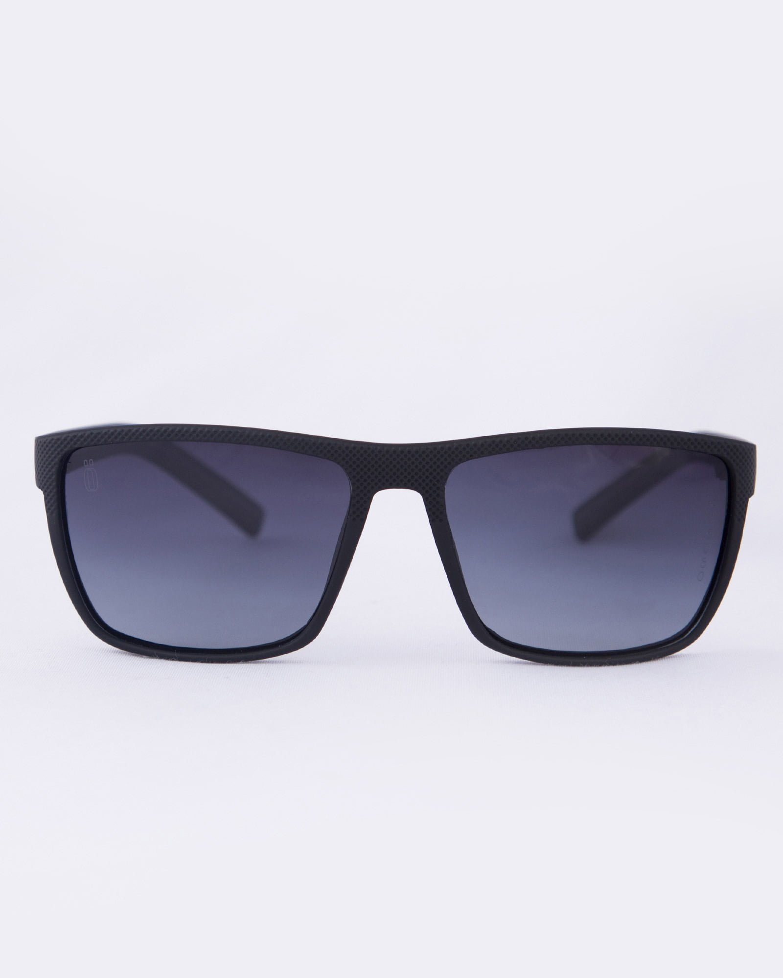 عینک آفتابی طبی مردانه مشکی - قهوه ای - رو به رو