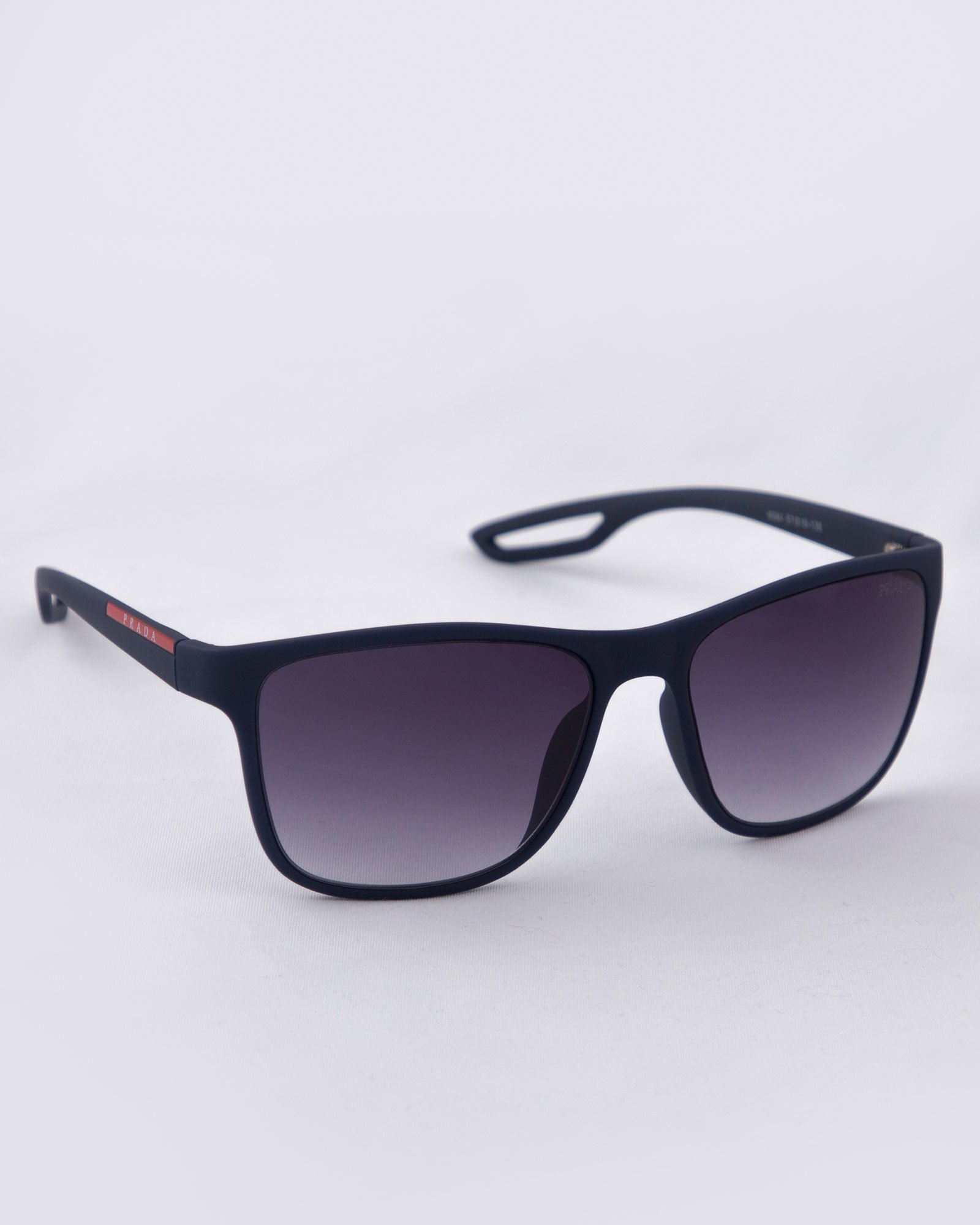 عینک دودی مردانه اسپرت - سرمه ای تیره - سه رخ