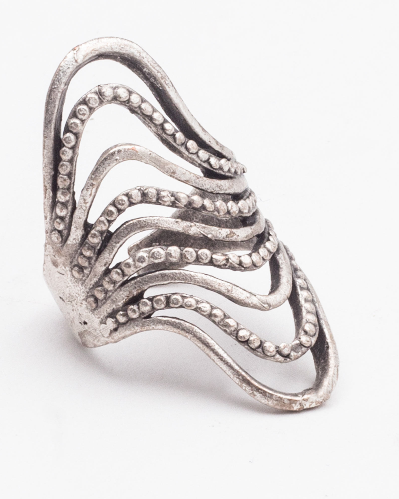 انگشتر دخترانه نقره - نقره ای - انگشتر نقره