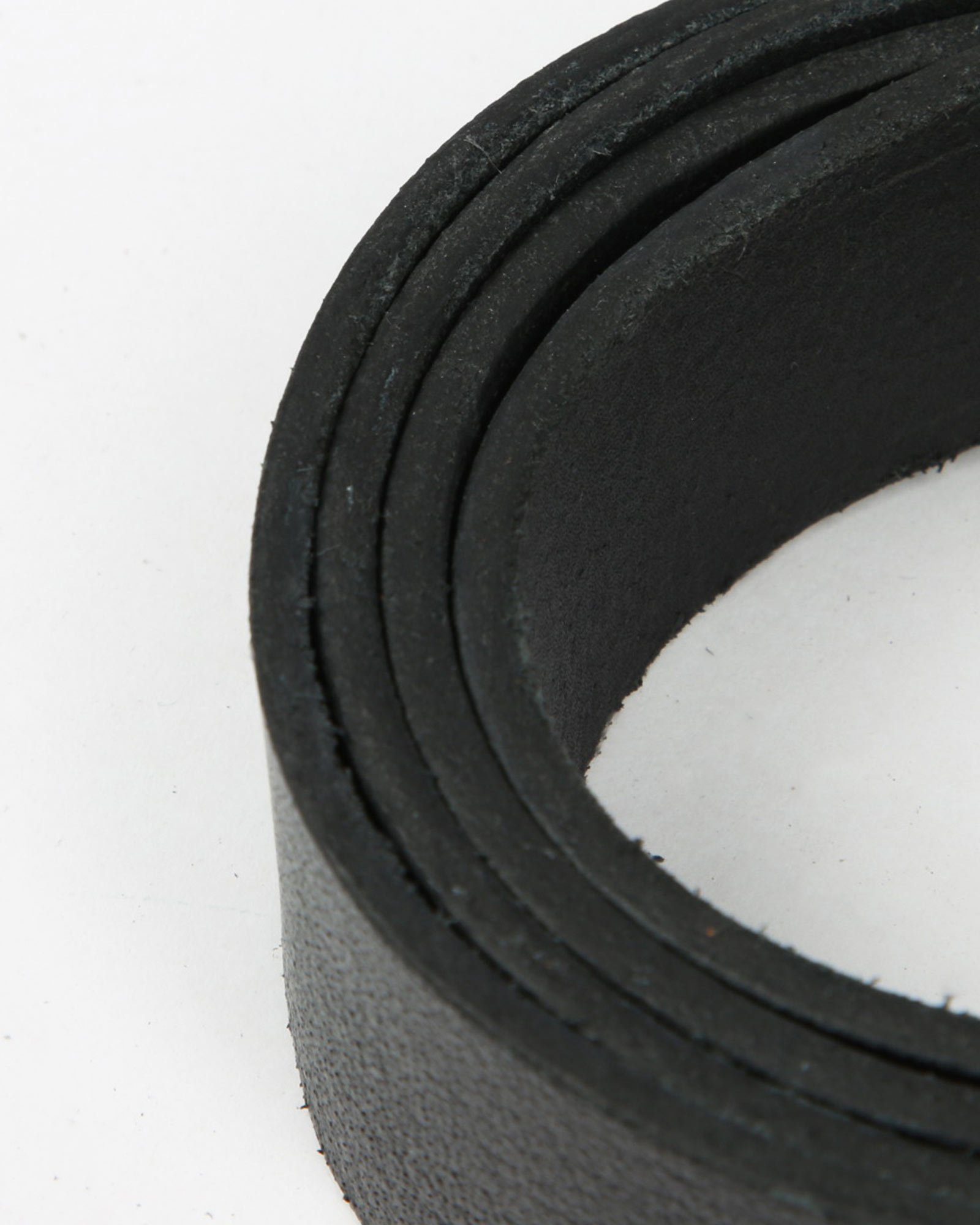 کمربند ساده مشکی مردانه - مشکی - کمربند چرم