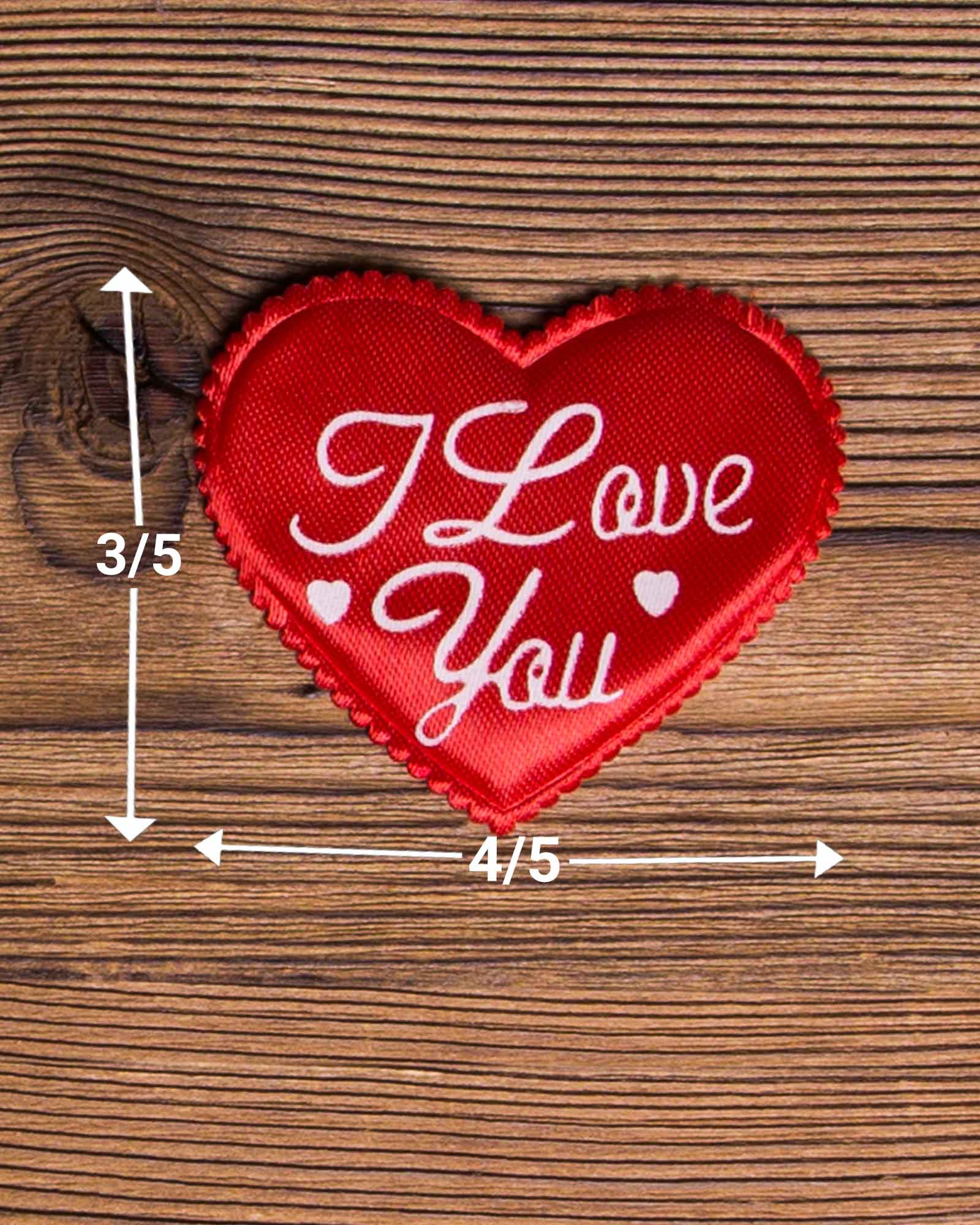 گیفت قلب کادویی کوچک - قرمز - ابعاد