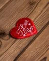 گیفت قلب کادویی کوچک - قلب با متن I love you