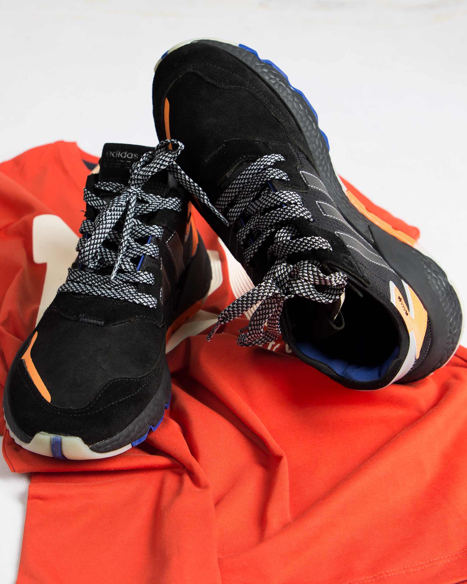 کفش اسپرت مردانه طرح آدیدادس-مشکی-محیطی