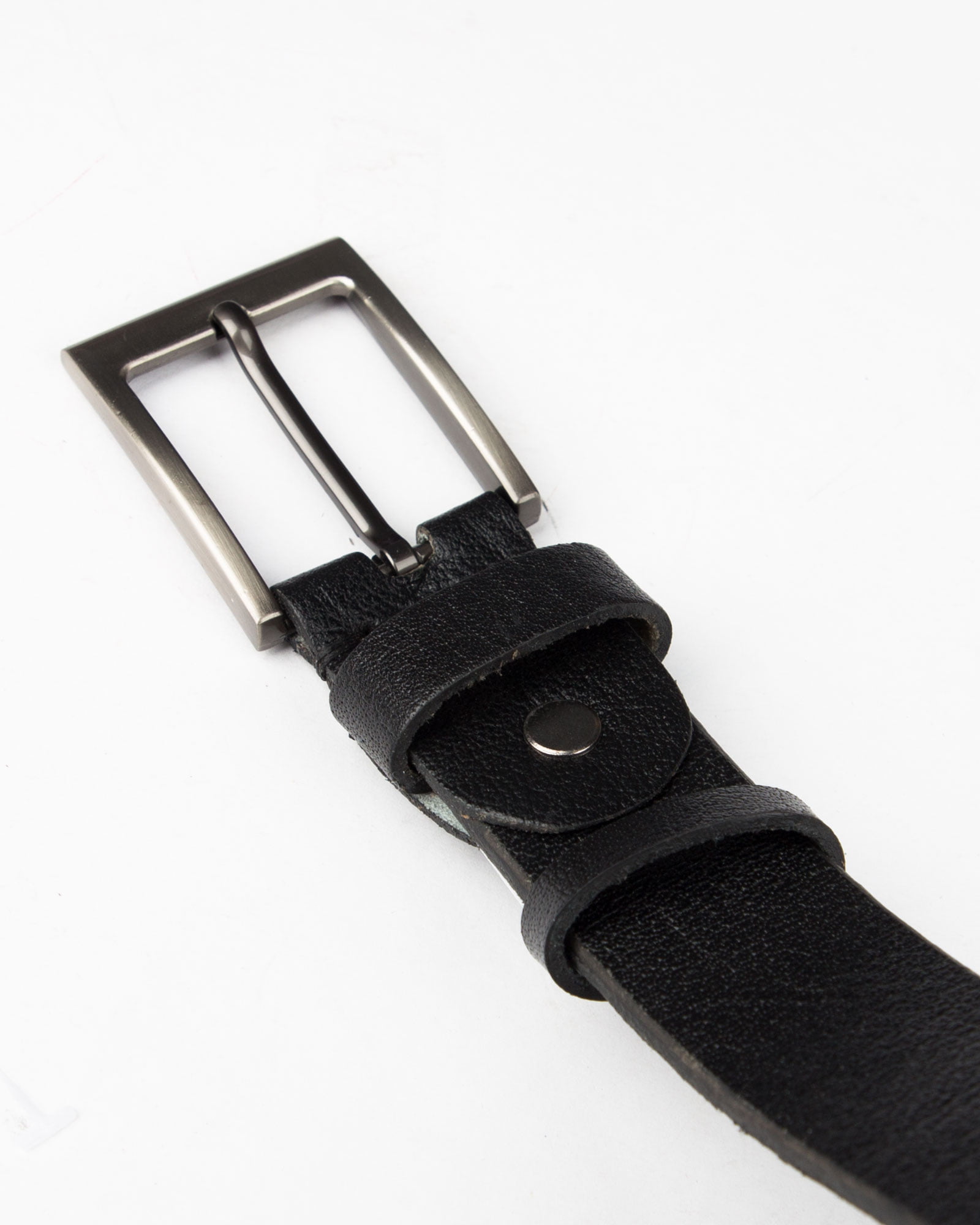 کمربند ساده وادین کوک مشکی-مشکی-سگک