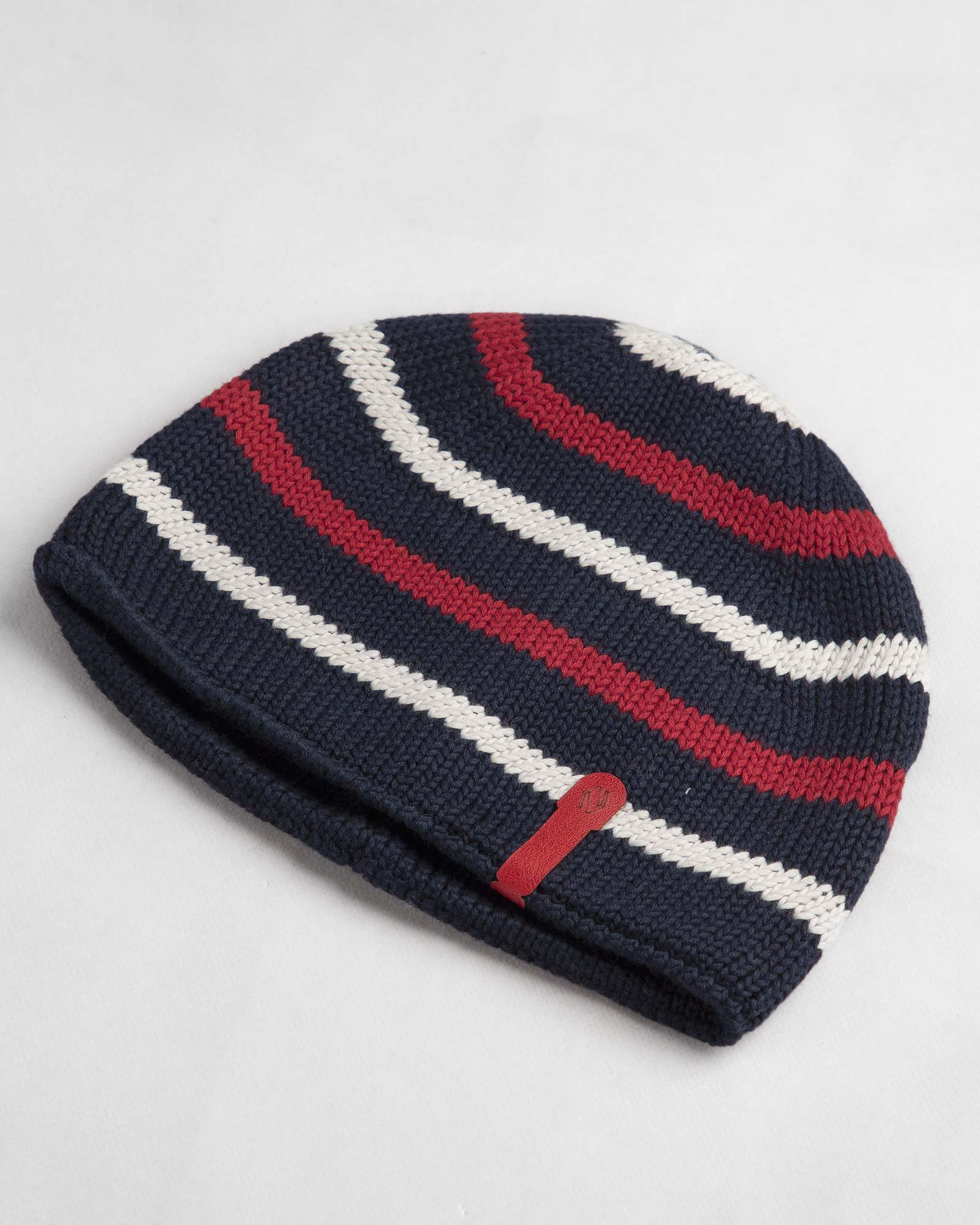 کلاه بافت بچگانه- سرمه ای تیره- روبرو