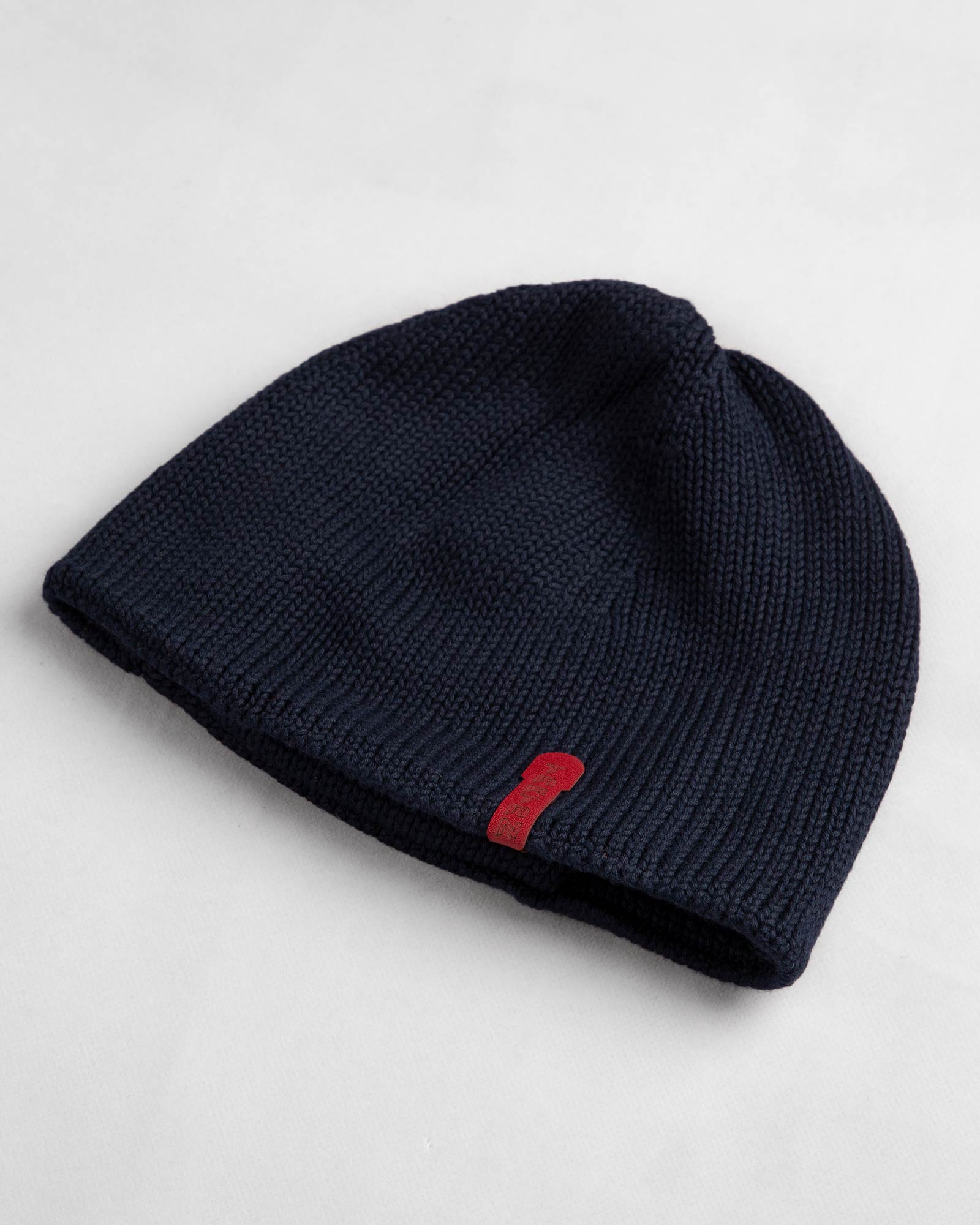 کلاه بافت بچگانه- سرمه ای تیره- پشت