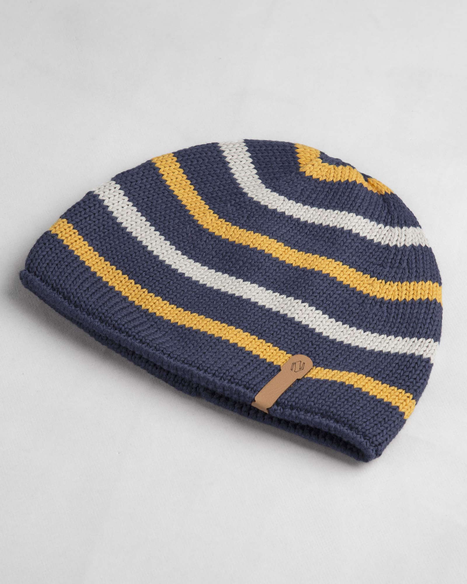 کلاه بافت بچگانه- سرمه ای- روبرو