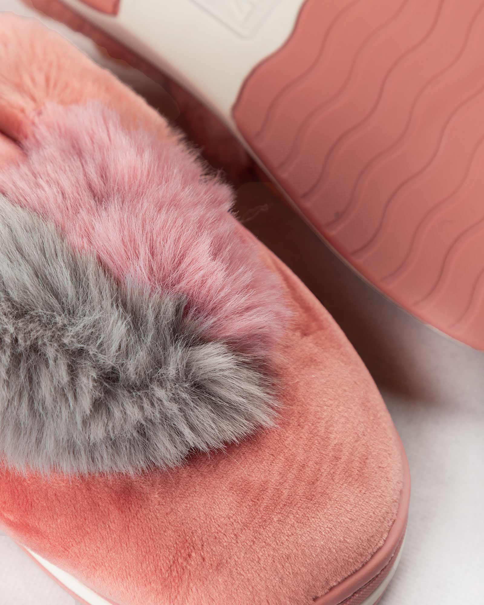 دمپای روفرشی- صورتی- نمای نزدیک