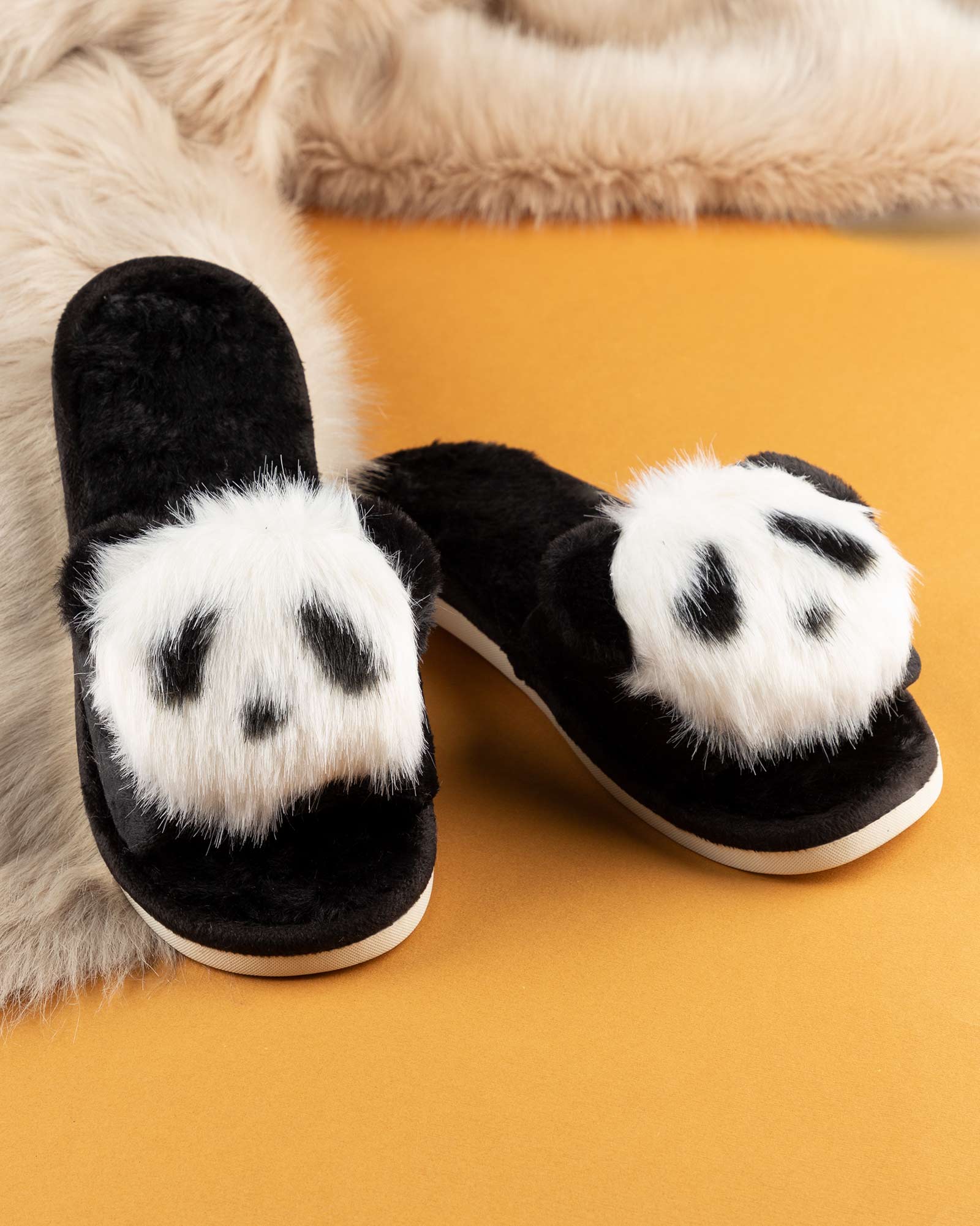 دمپایی روفرشی S177-T1- سفید- روبرو