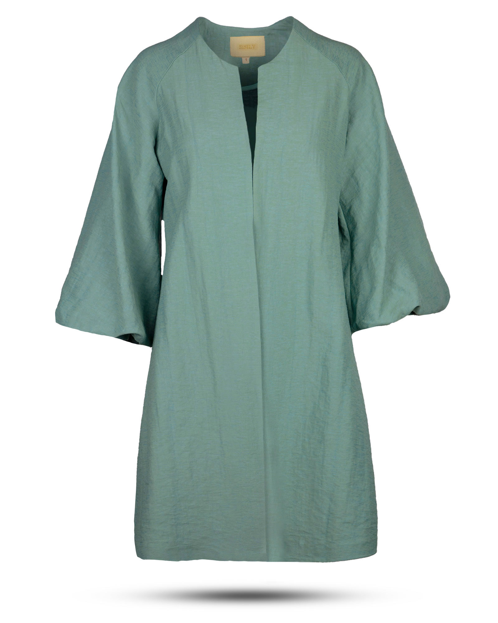 مانتو زنانه 681- سبز خزه ای (1)