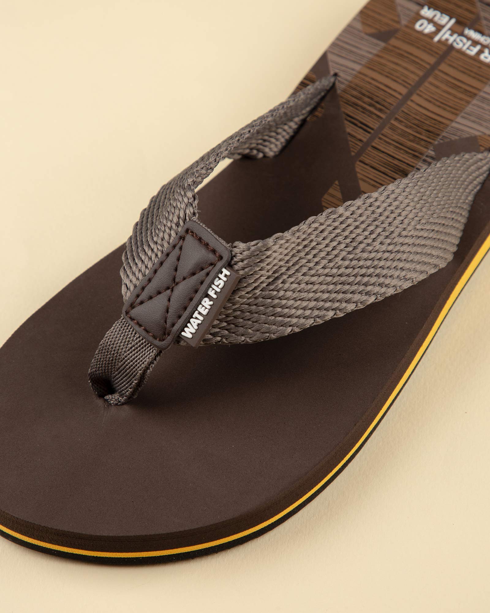 صندل مردانه S177- خردلی (3)