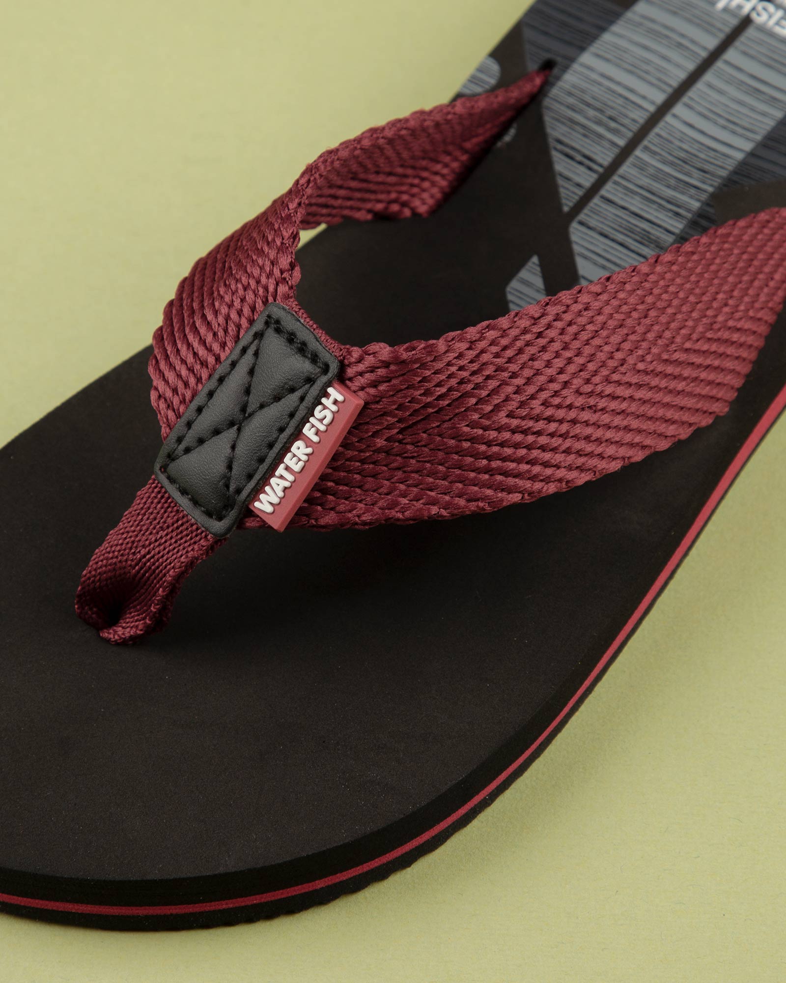 صندل مردانه S177- زرشکی (4)