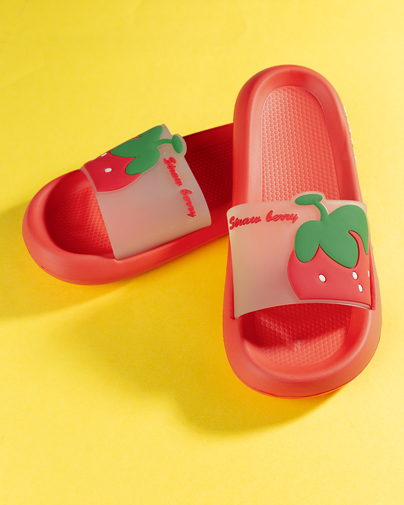 دمپایی زنانه S179- گلبهی (1)