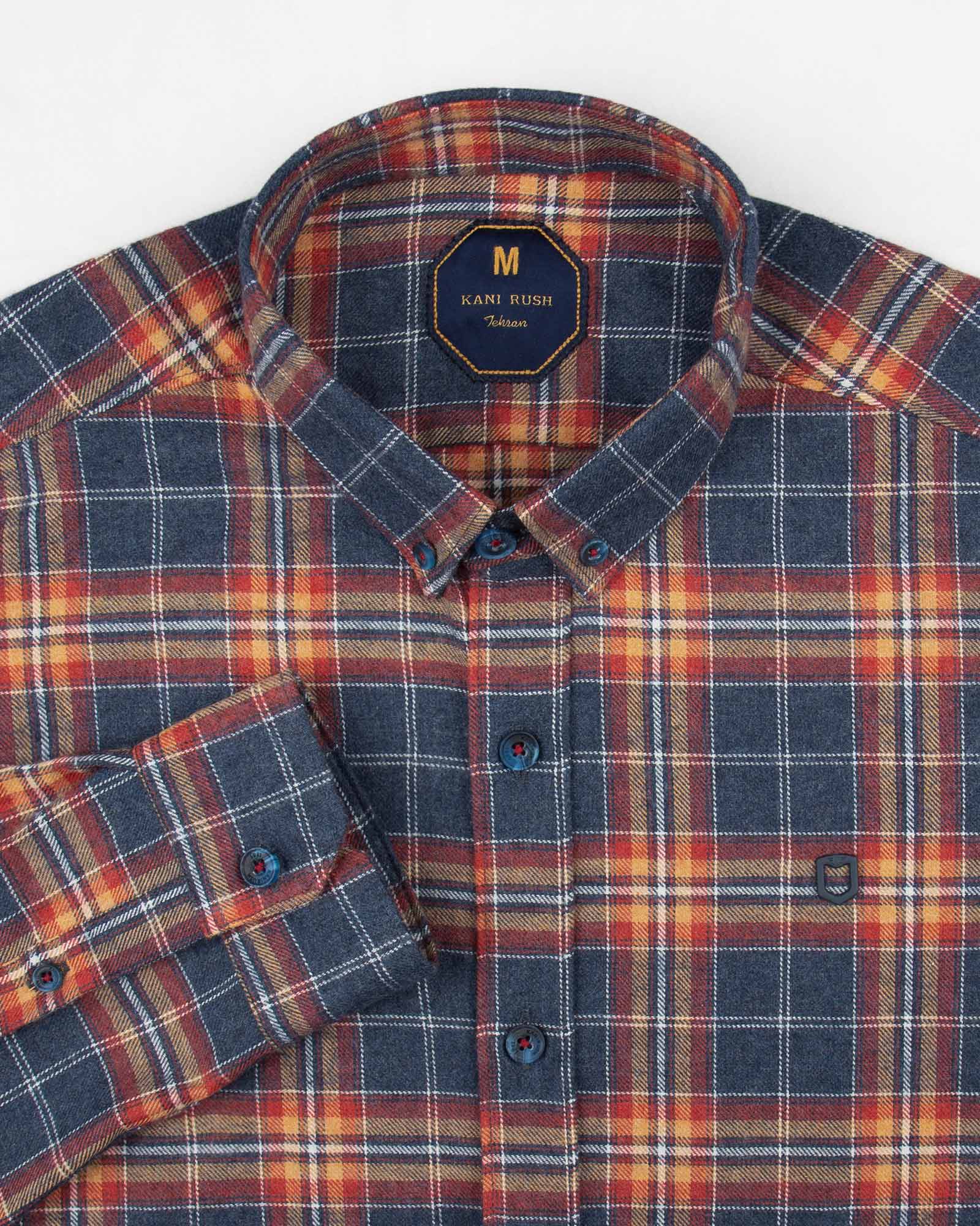 پیراهن پشمی مردانه 4436 (3)