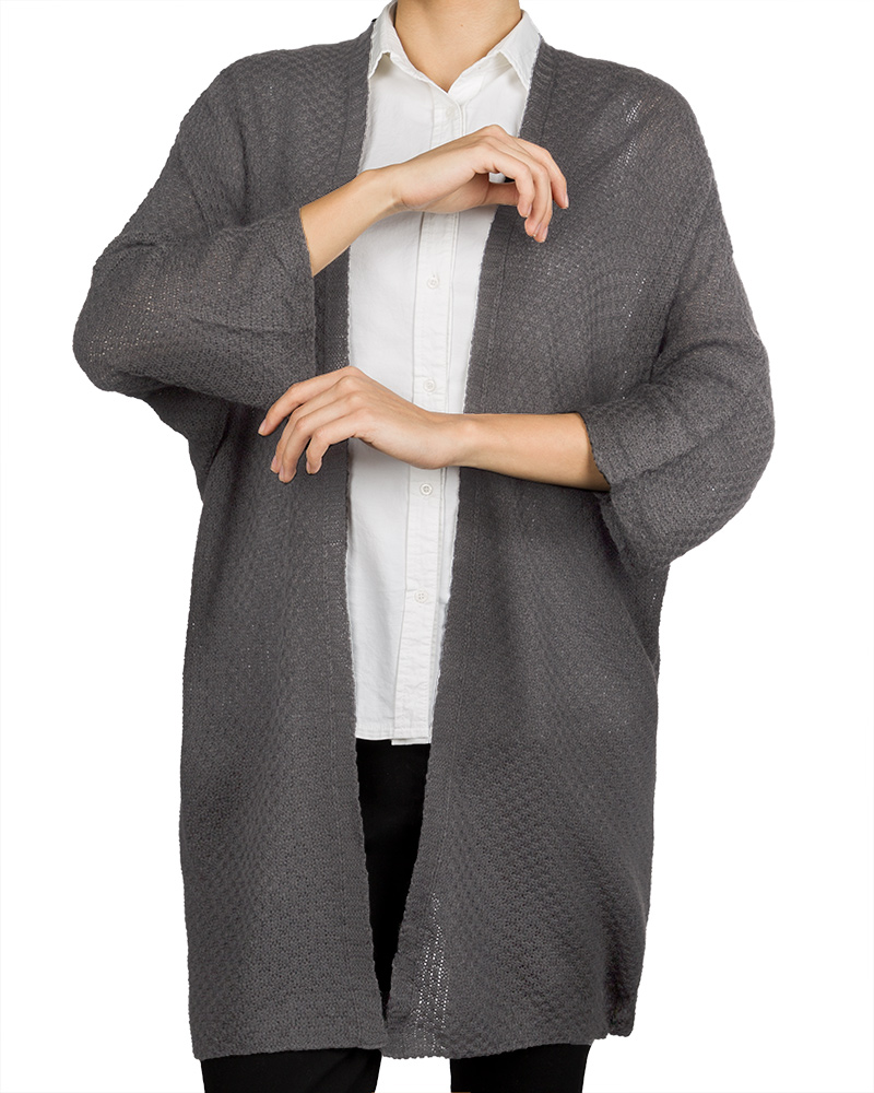 ژاکت بافت زنانه 9000110 - دودى