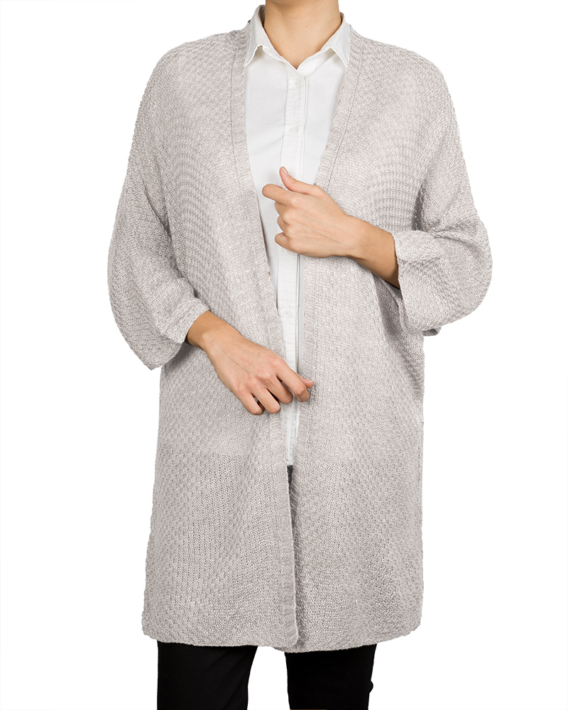 ژاکت بافت زنانه 9000110 - کرمى