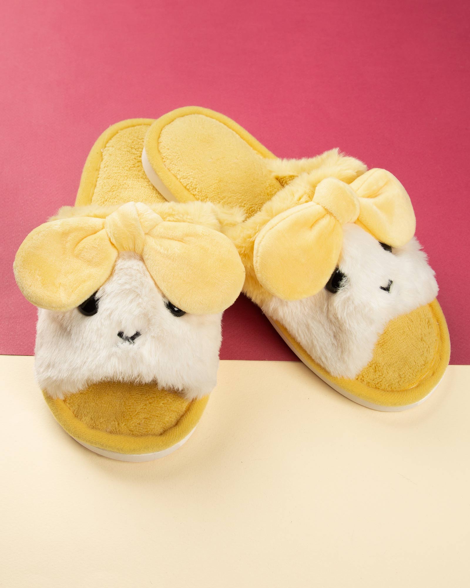 دمپایی روفرشی زنانه S177-T7 - لیمویى