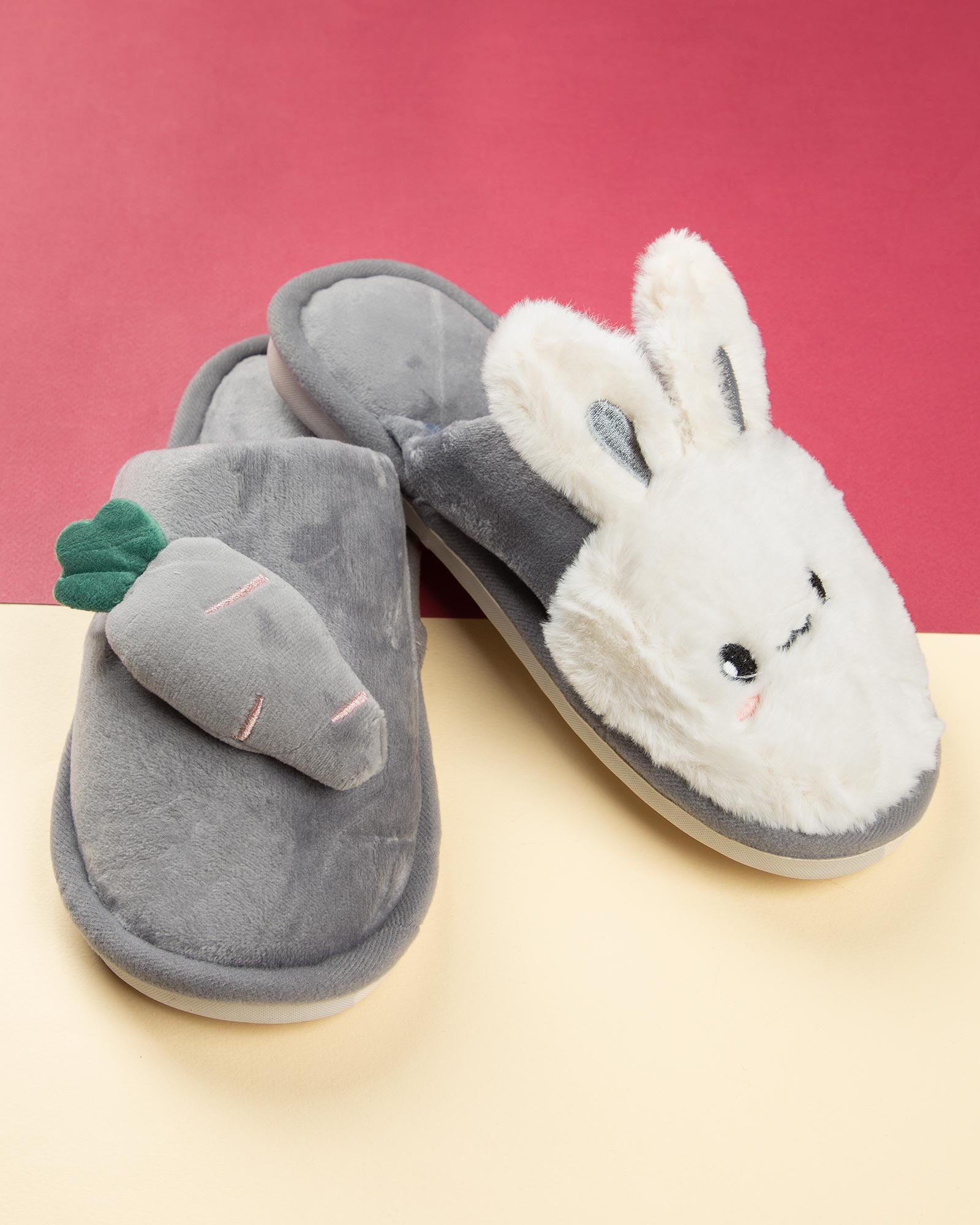 دمپایی روفرشی زنانه S177-T8 - طوسی