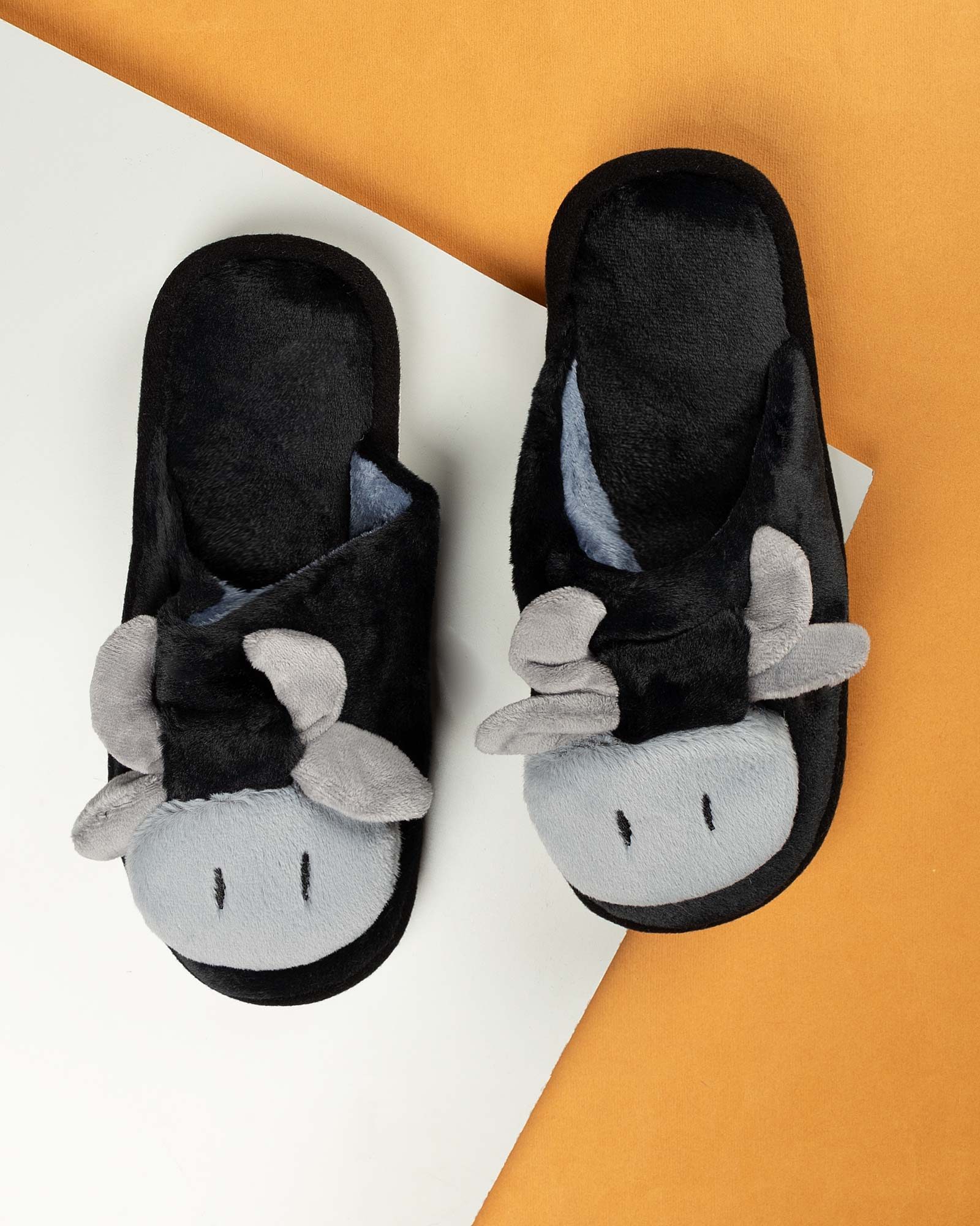 دمپایی روفرشی زنانه S177-T10 - مشکی