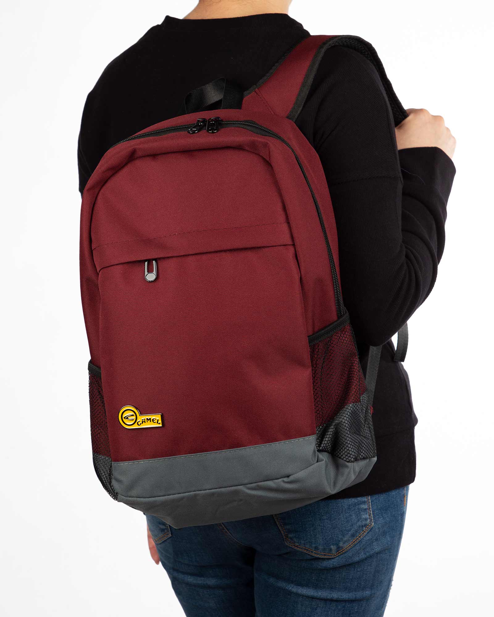 کوله پشتی اسپرت 26 - شرابى