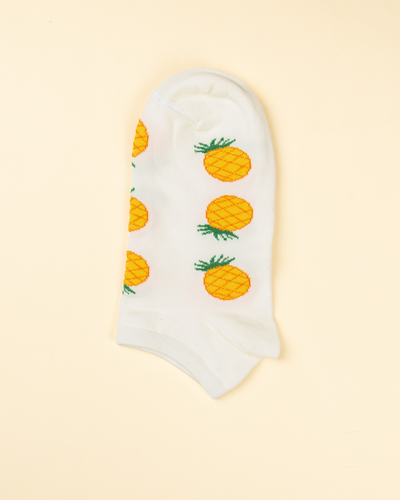 جوراب نخی طرح دار S2-شیری-فروشگاه سارابارا-sarabara.com