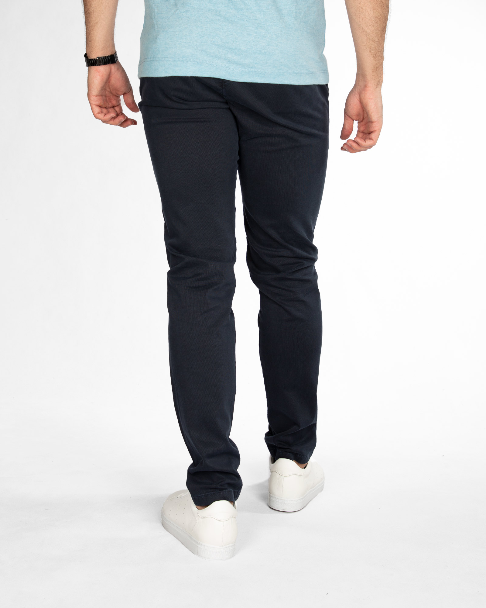 شلوار مردانه کتان VK0172-سرمه ای تیره-فروشگاه سارابارا-sarabara.com