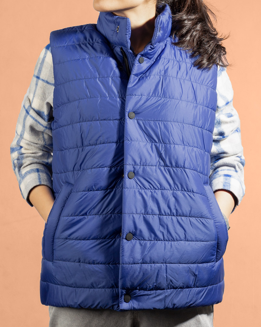 کاپشن پافر مردانه 785478 - آبى کاربنی