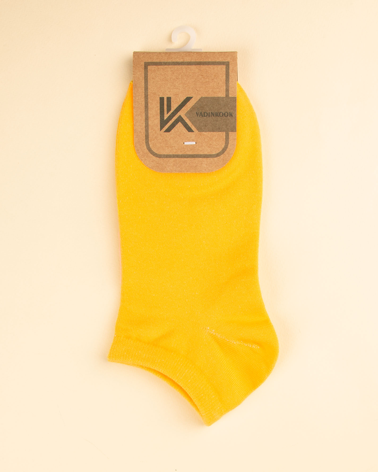 جوراب ساق کوتاه اسپرت - خردلی