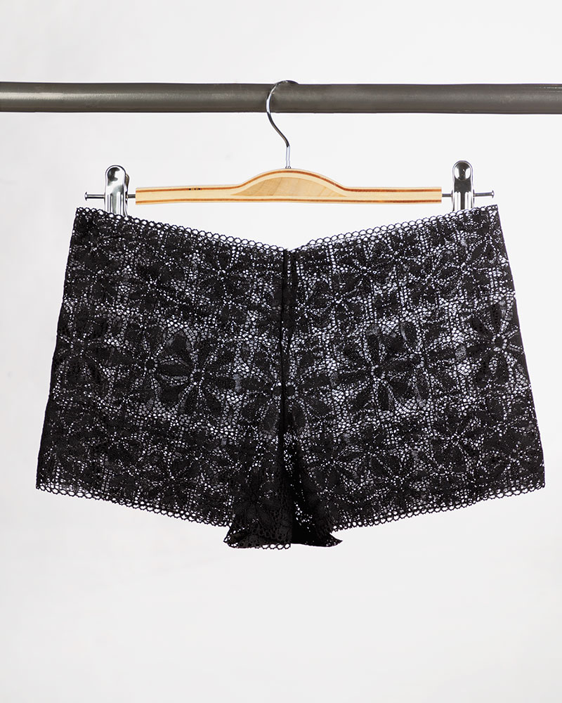 شورت زنانه 830 - مشکی