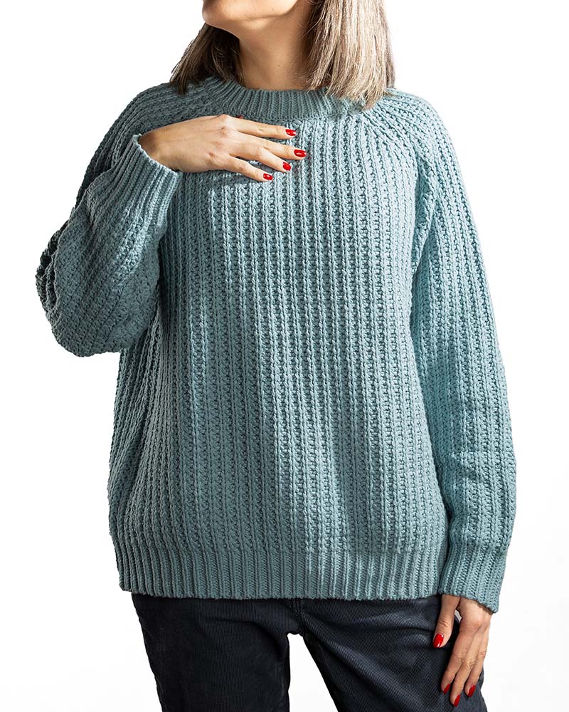 بافت ساده زنانه baft4 - سبزآبی