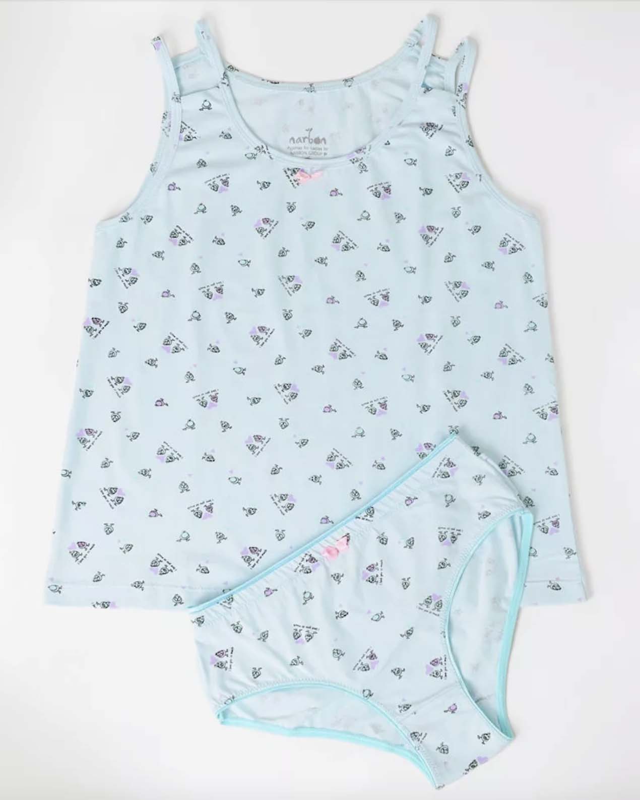 ست تاپ و شورت زنانه 9012 - آبی آسمانی