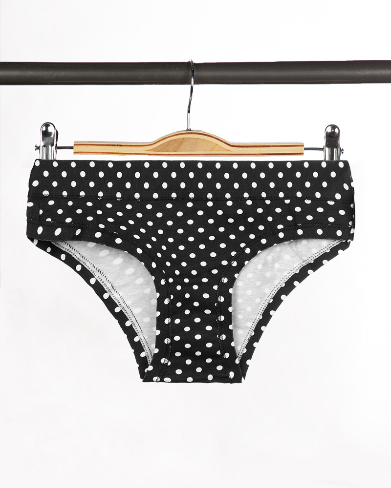 شورت ترک طرح دار زنانه 38750 - مشکی