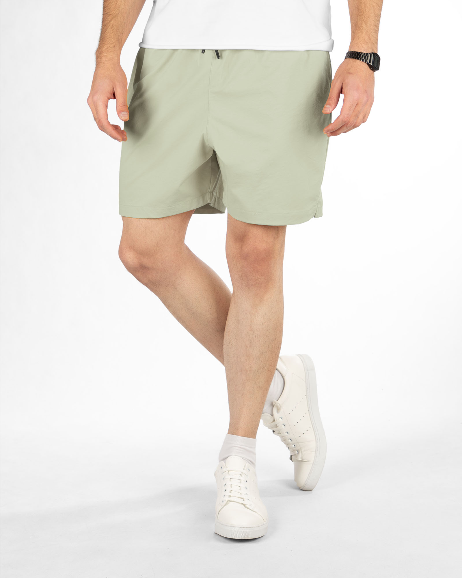 مایو مردانه آستردار 5826 - خاکستری محو