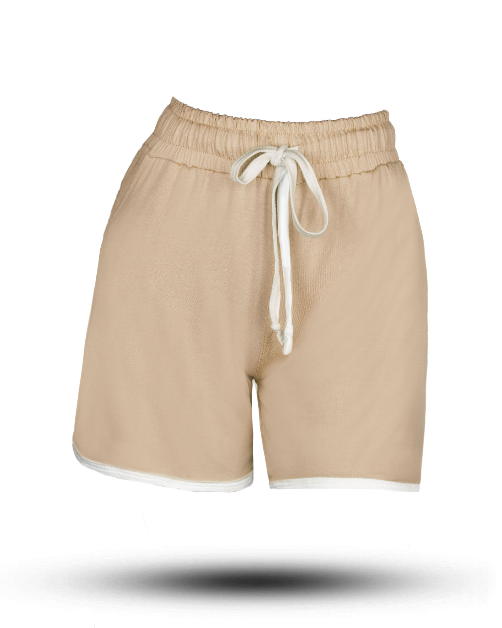 شورتک اسپرت زنانه 2137 - خاکی