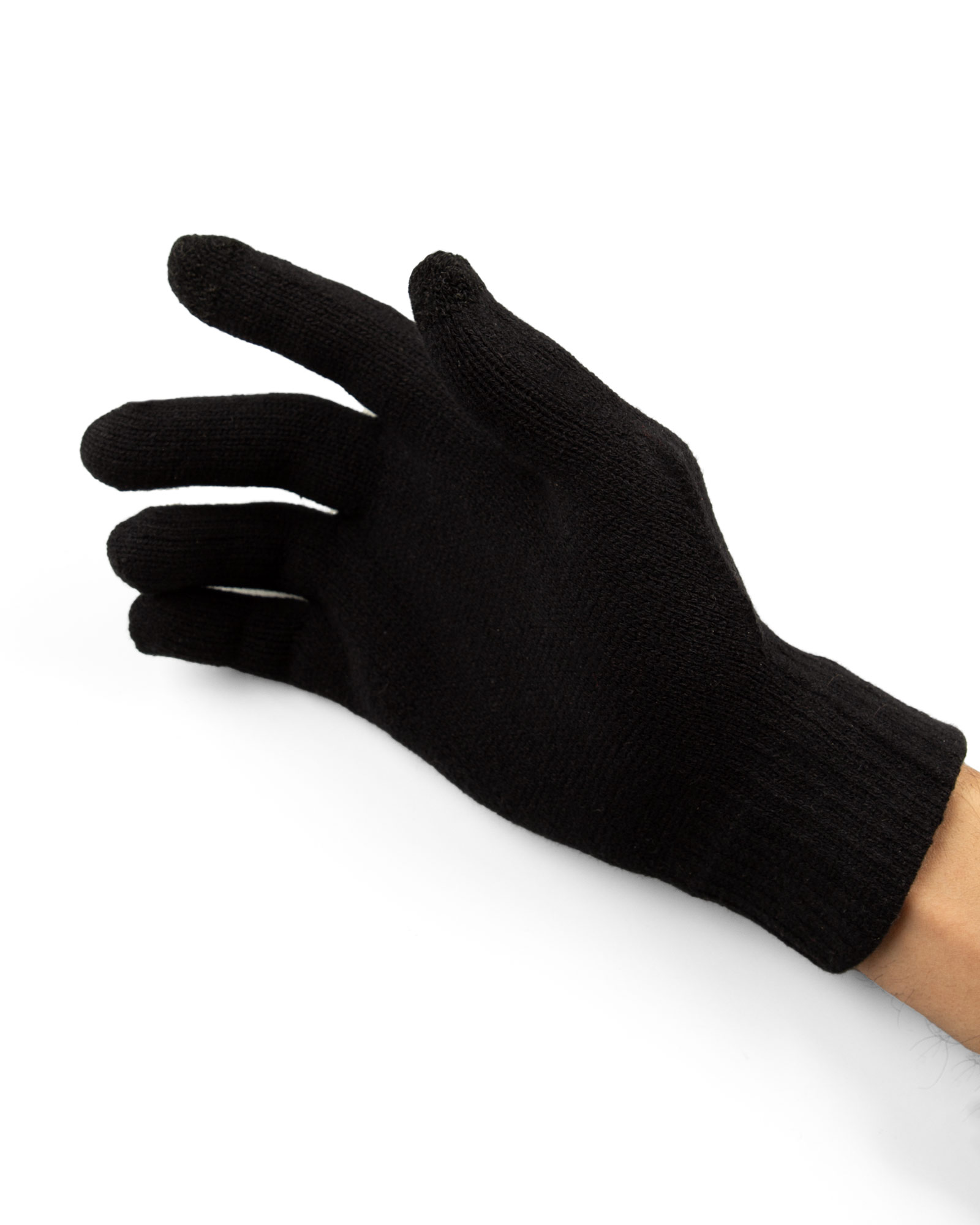 دستکش بافت یونیسکس 38440 - مشکی