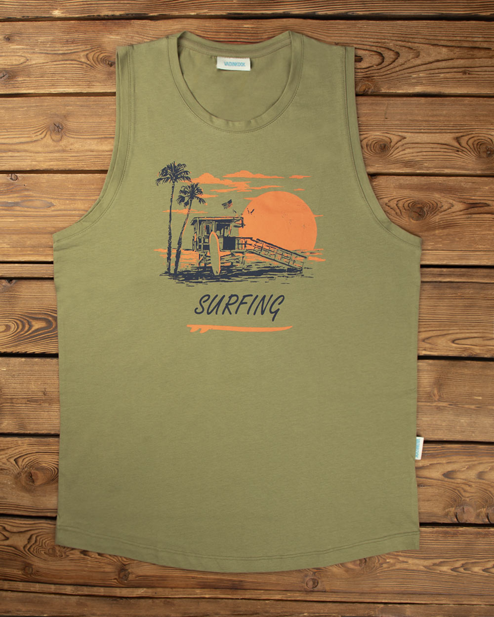 کاور اسپرت مردانه 021189 - زیتونی سیر