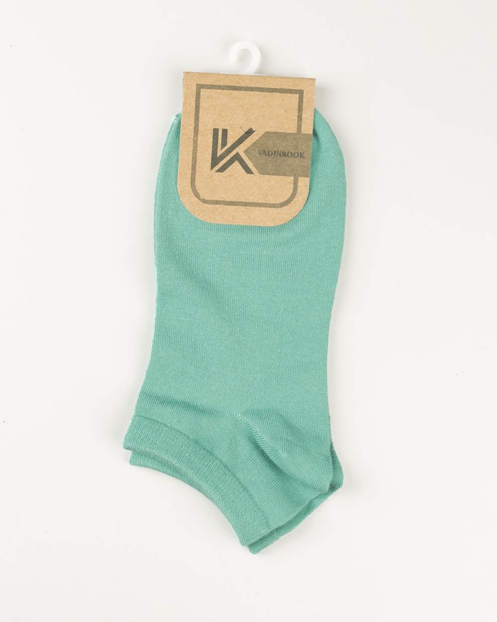 جوراب ساق کوتاه اسپرت - سبزآبی روشن