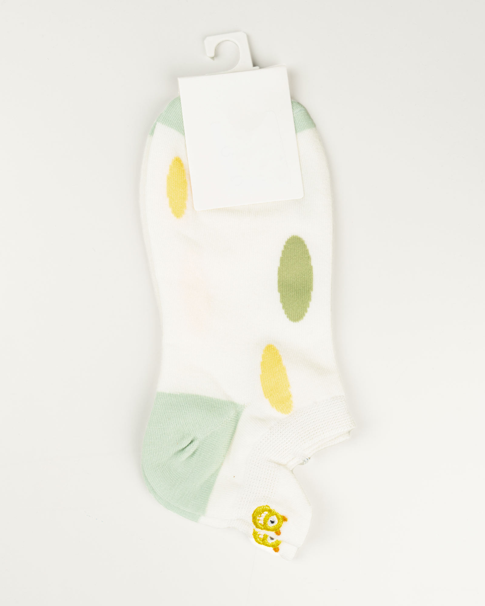 جوراب فانتزی نخی زنانه 448 - خال خالی