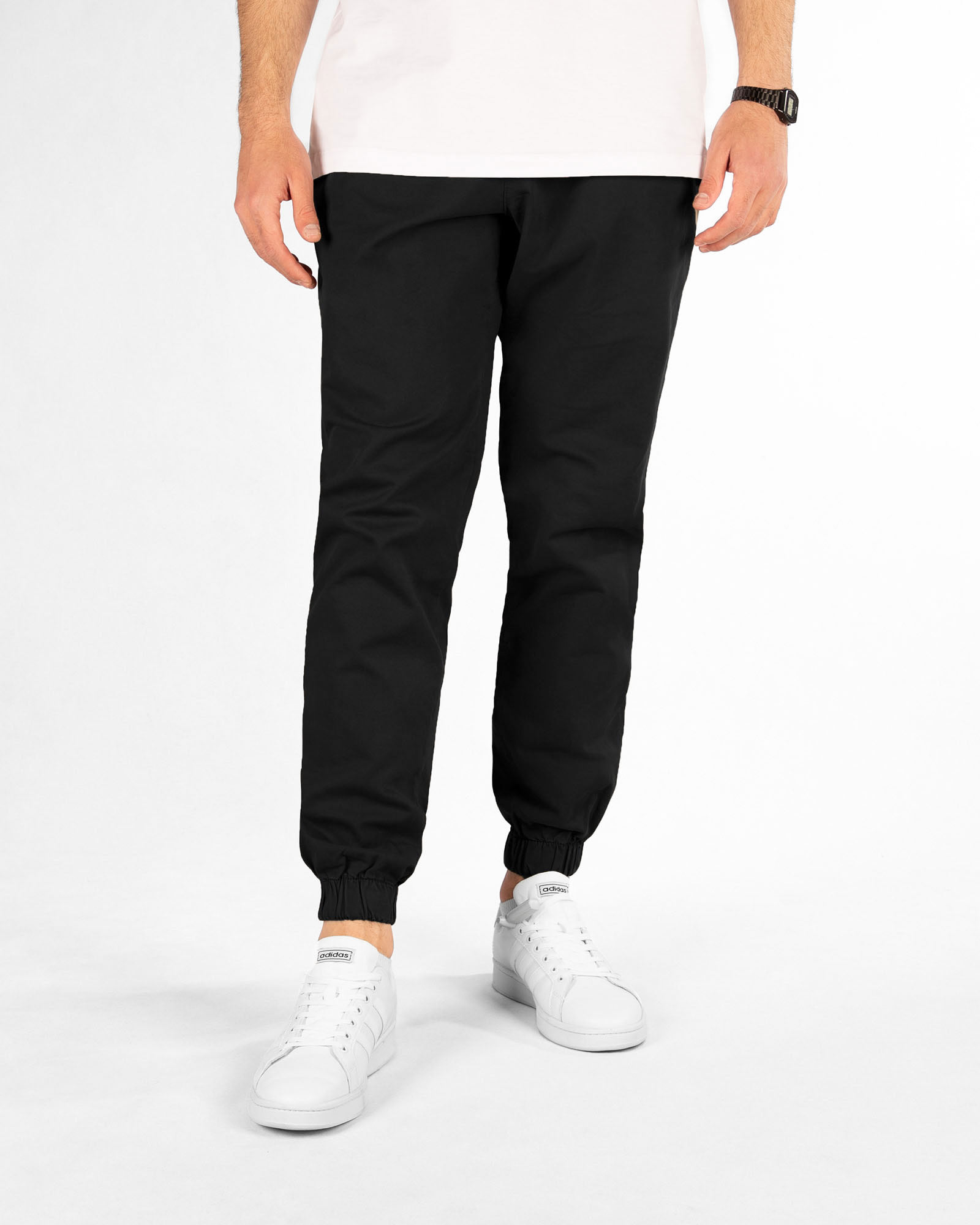 شلواراسلش کتان مردانه vk0223 - مشکی