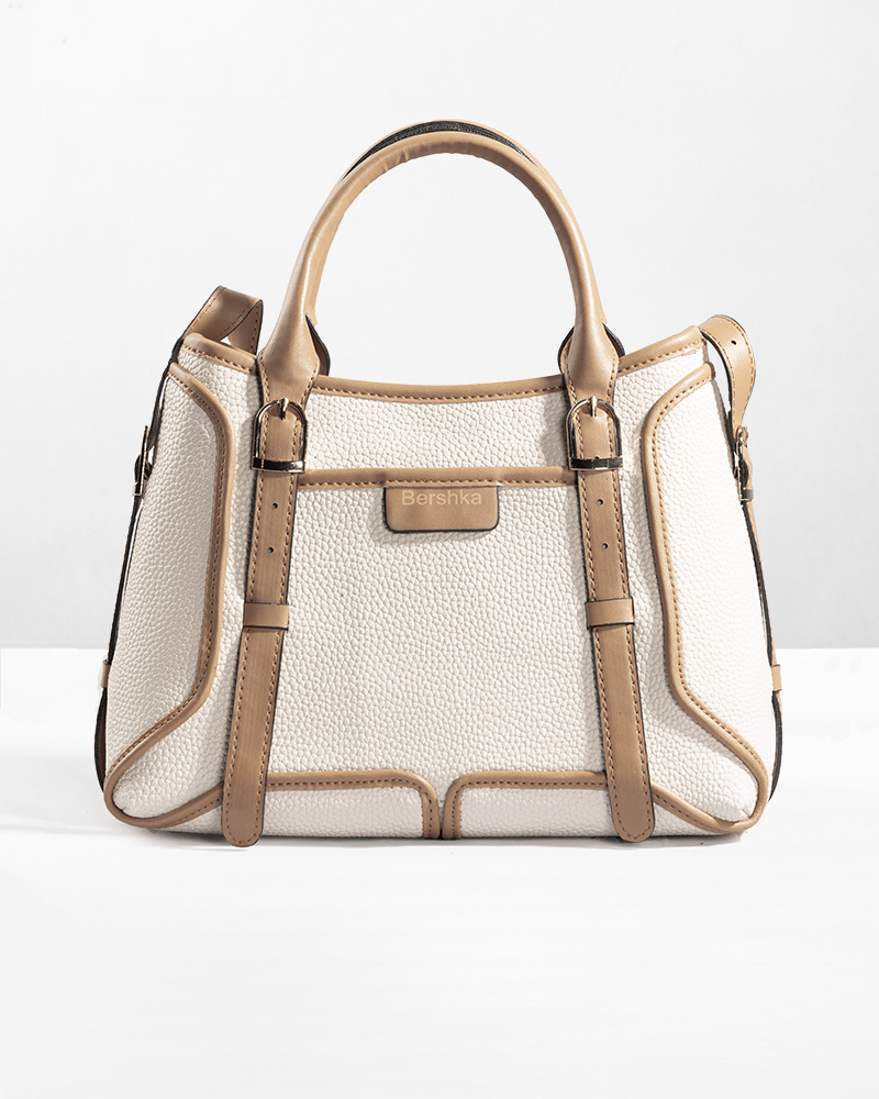 کیف دستی برشکا زنانه LZDBR67 - کرمى