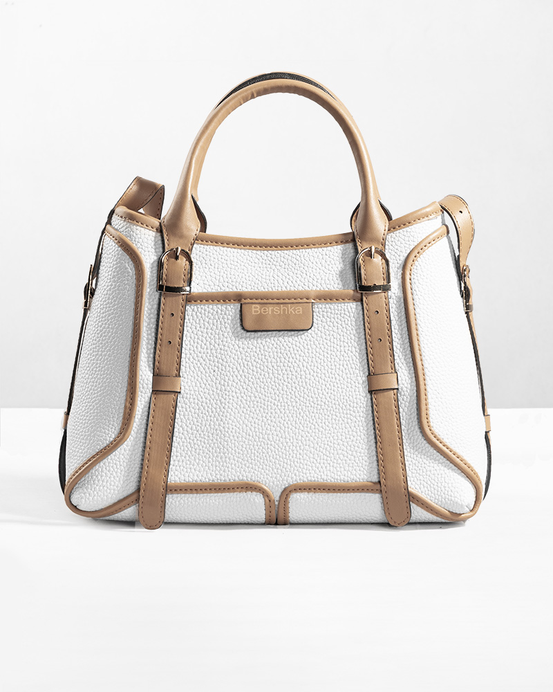 کیف دستی برشکا زنانه LZDBR67 - سفید