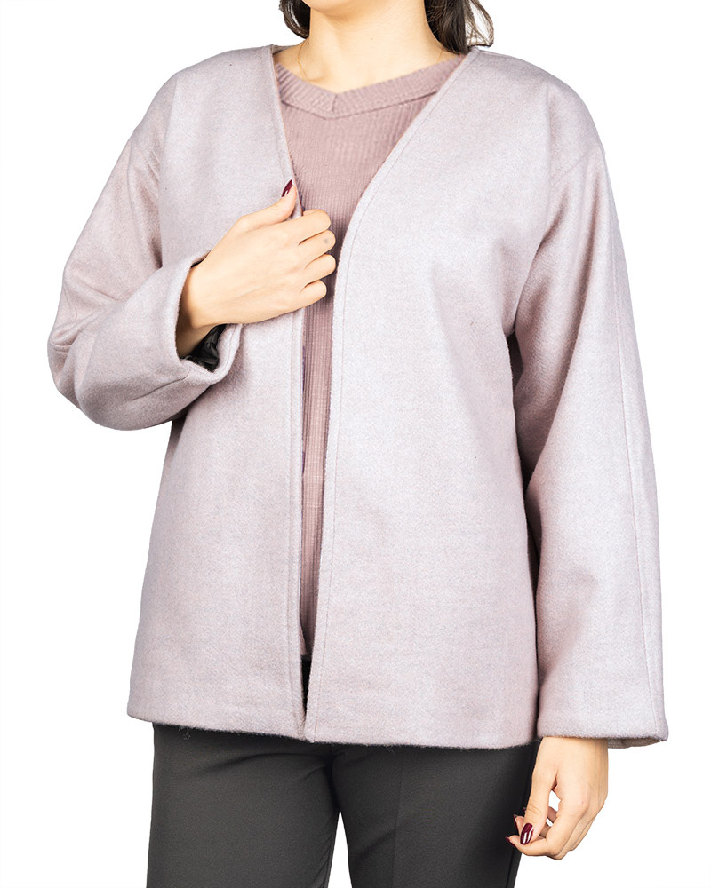 پالتو کتی فوتر زنانه 5020 - آبی یخی