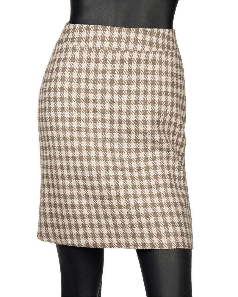 دامن پیچازی زنانه 310138 - کرمى