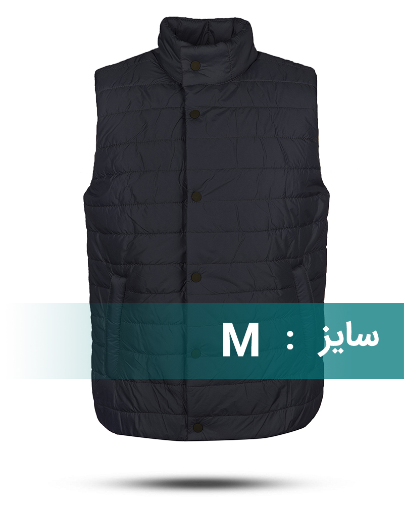 کاپشن پافر مردانه 785478 - سرمه‌ای تیره